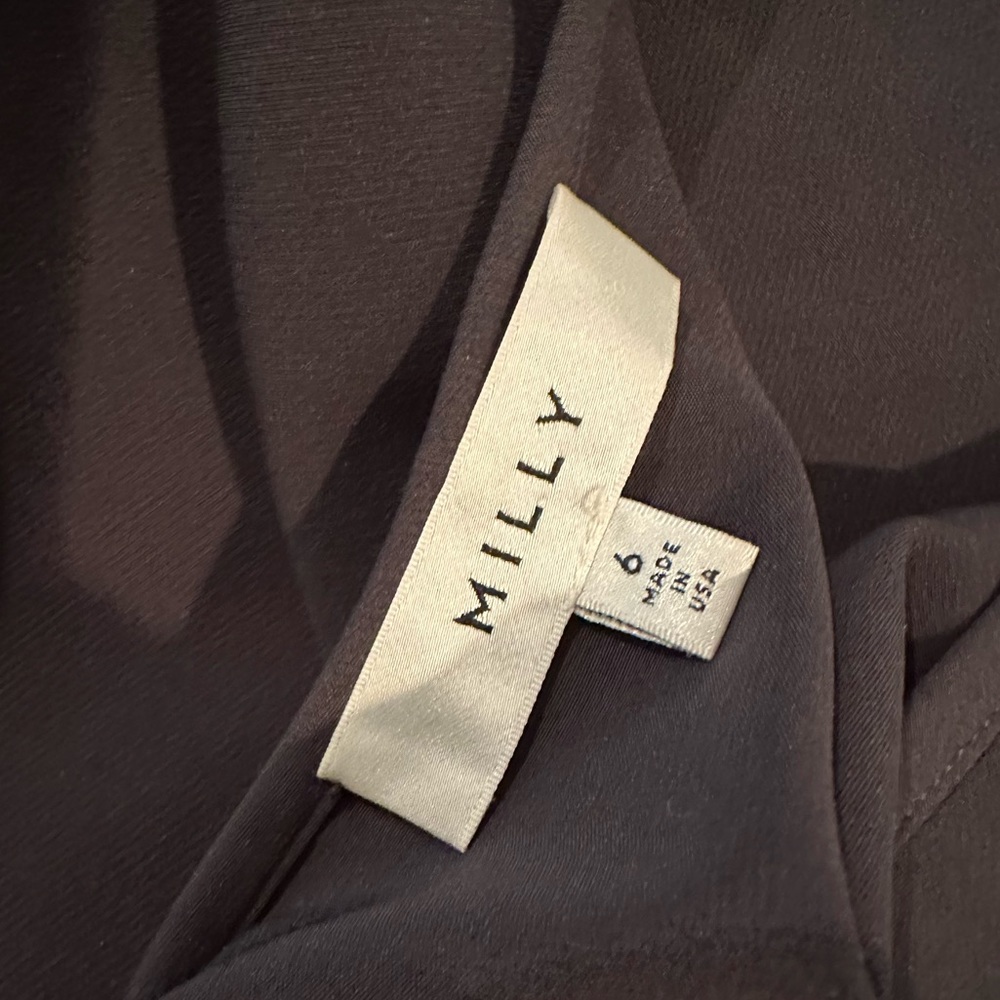 NWOT - Milly Annie Top - Navy Blue - Size 6 - Picture 3 of 5